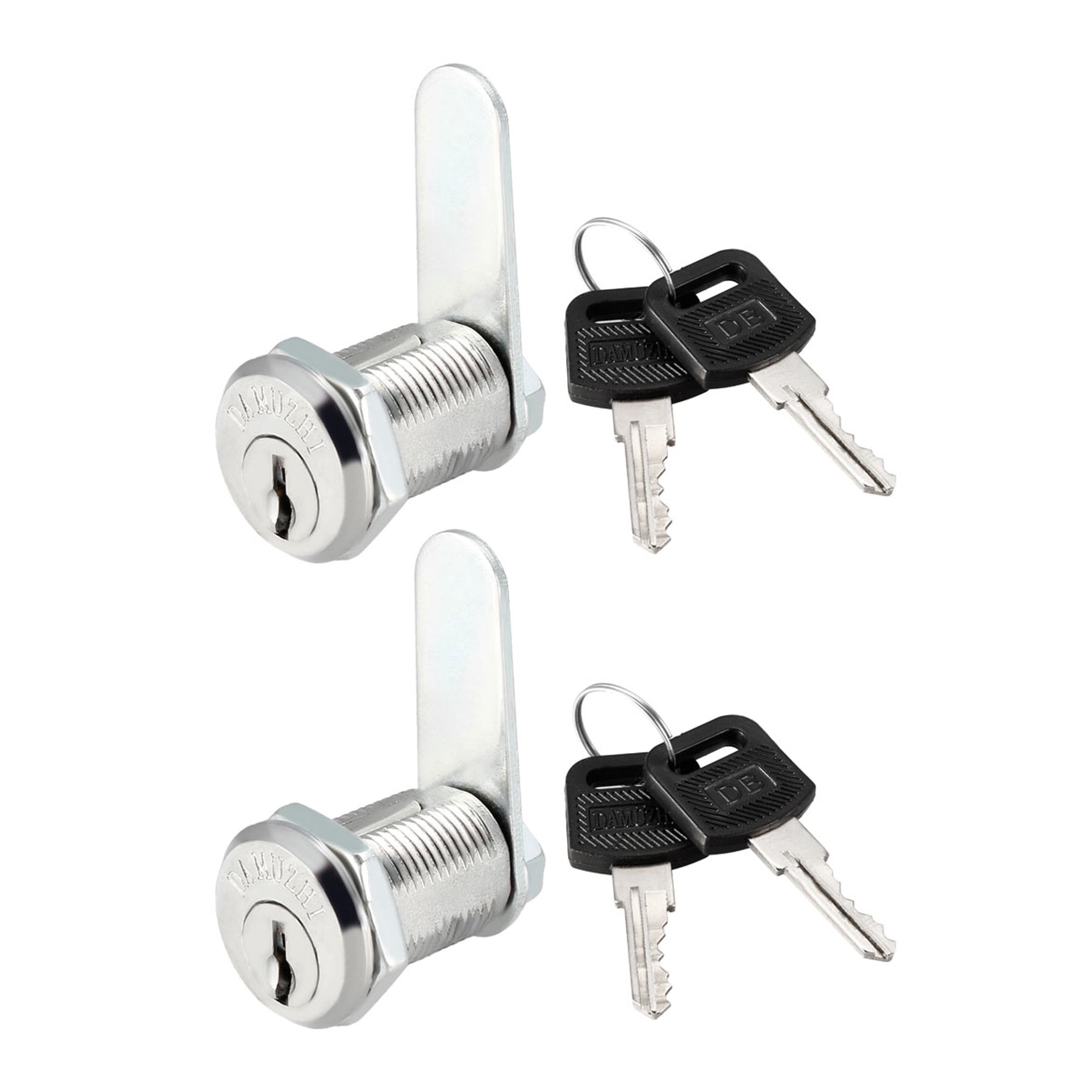 Cam Lock 25mm Cylinder Length 48mm Flat Cam Nuton Type, Keyed