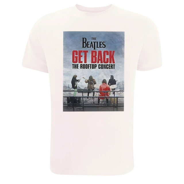 The Beatles Adult Rooftop Concert Cotton T-Shirt