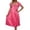 j11-Watermelon Red, variant on LIIPEE Womens Summer Nightgown Casual Short Sleeve Lace Sleep Dress Ladies Cozy Sleepwear