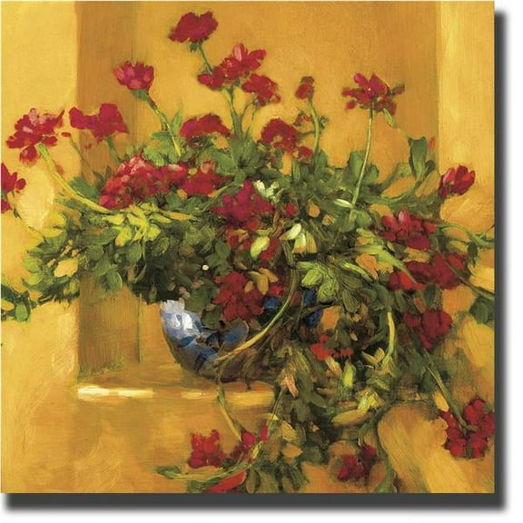 Ivy Geraniums by Philip Craig Premium Gallery-Wrapped Canvas Giclee - Ready to Hang, 30 x 30 x 1.5 in.