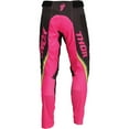 thumbnail image 3 of Thor Pulse Rev Womens MX Offroad Pants Charcoal/Flo Pink 5/6 USA, 3 of 3
