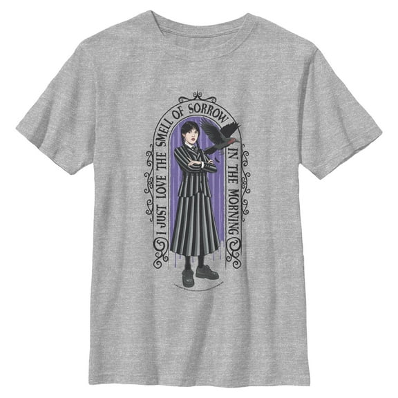 Boys Wednesday Love the Smell of Sorrow T Shirt