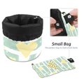 2PCS Watercolor Heart Pattern Travel Cosmetic Bag Makeup Organizer