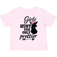 thumbnail image 3 of Inktastic Hunting Girls Hunt Too Only Prettier with Doe and Arrow Girls Toddler T-Shirt, 3 of 5