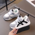 thumbnail image 4 of Karoyedx Girls Running Sneakers Girls Lightweight Sneakers Kids Lace-up Tennis Running Shoes Breathable Walking Shoes Grey Size,8, 4 of 5