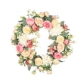 thumbnail image 1 of Moyic Guirnalda de flores artificiales con hojas verdes, peonías, puerta de pared, colgante para el hogar, Navidad, boda, Vintage, Decoración, 1 of 6