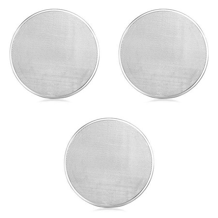 

3pcs Round Mesh Pizza Screen Baking Thin Crust Tray Mesh Aluminum Wire Pan Pizza Baking Tool 7 inch