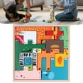 thumbnail image 4 of 3D Baby Puzzle Toy, Building Block Toy Early Education Interesting  Corner Safe  For 3 Years Old Above, 4 of 8