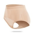 thumbnail image 4 of Clearance! Hontri Women's Panties Lifting Seamless Hips Pants Push-Up Women's Underwear Shaping Body-Sculpting Ladies Women's Beige,L, 4 of 9