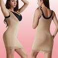 thumbnail image 6 of Viluyesy Shapewear for Womens, Tummy Control Slim Fit Seamless Open Bust Comfortable Snatched Waist Body Dress White XL, 6 of 9