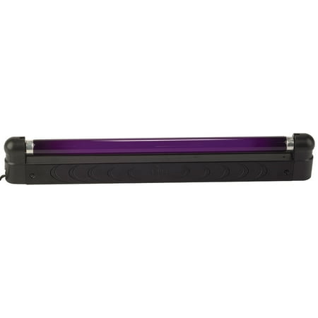 Blacklight Tube - Black Light 18 Inch Tube and Fixture - Table Or Wall Mount w/ Standard Plug