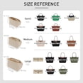 thumbnail image 2 of Inserto organizador para bolsos, compatible con OAiKor, Longchamp Medium, 2 of 8