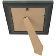 thumbnail image 7 of Contemporary Rectangular Picture Frame - for a 8" x 10" Photo - Gray and Black, 7 of 7