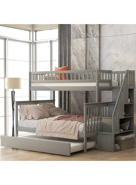 Bunk Beds with Stairs in Bunk Beds