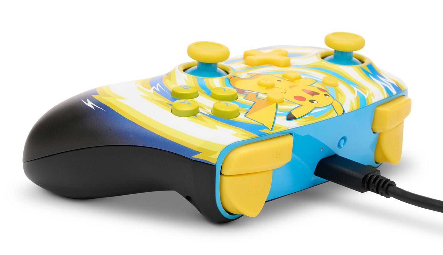 Manette sans fil améliorée PowerA pour Nintendo Switch - Pokémon : Pikachu Vortex Nintendo Switch