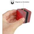 thumbnail image 2 of ZHAOCHENG Borrador de pizarra magnética para niños, borradores secos, limpiador de pizarra de goma para aulas y oficinas, paquete de 24 limpiadores de espuma de 5 cm, 2 of 5