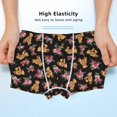 thumbnail image 3 of Yiaed Rose Flower Bear Print Boys' Boxer Briefs Cotton Casual Stretch Comfort Boys Boxers - Kids Boxer Briefs Underwear for Boys (6-18)-XX-Small, 3 of 5