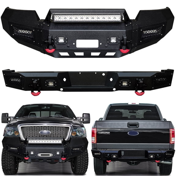 Vijay Front and Rear Bumper Fits 2006-2008 Ford F150