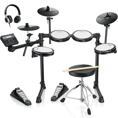 Donner Ded-200 New Lite Electronic Drum Set 7-Piece