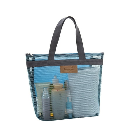 

Heiheiup Outdoor Outdoor Mesh Bag Travel Bag Beach Wash Bag Mesh Bag Swimming Housekeeping & Organizers Baskets for Linen Closet