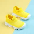 thumbnail image 7 of Akiihool Tennis Shoes for Girls Toddler Kids Sneakers Fashion Shoes (Yellow,5.5-6 Years), 7 of 7