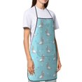 thumbnail image 4 of Fuzoiu Cute Poodle Dog Print Kitchen Cooking Aprons,Kitchen Cooking BBQ Aprons,Chef Apron with 2 Pockets for Men Women,Art Aprons for Painting Pottery Ceramics, 4 of 7