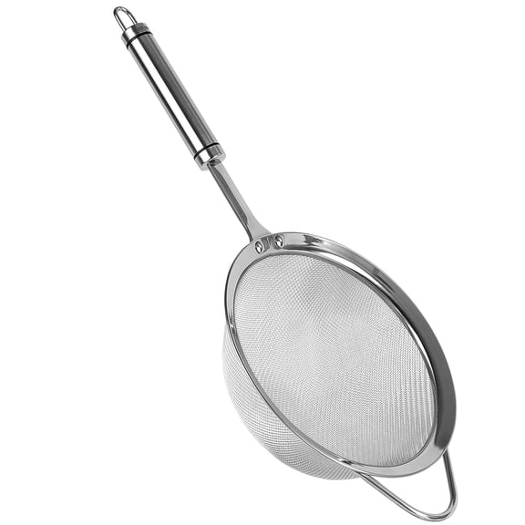 Uxcell Stainless Steel Fine Mesh Strainer Colander Flour Sifters 5.5" for Kitchen