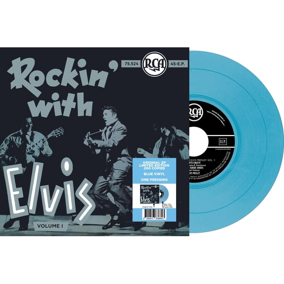 Elvis Presley Rockin' With Elvis Volume I (Vinyl Record) 7" Single Coloured Vinyl