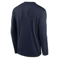 thumbnail image 3 of Men's Nike Navy New England Patriots Icon Legend Performance Long Sleeve T-Shirt, 3 of 3