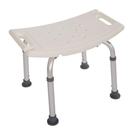 Ktaxon Adjustable Bath Chair 7 Height Shower Bench Tub Stool Seat Without