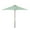 Teal / Ivory, variant on DestinationGear 6.5’ Square Market Umbrella, Soft Teal/Ivory Stripe, UV Protection
