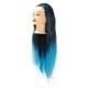 thumbnail image 3 of Cabeza de peinado, cabeza de maniquí de pelo, cabeza de práctica de cabello colorida, cabeza de maniquí de peluquería, la mejor de su clase, 3 of 9