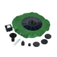 thumbnail image 4 of Masteelf 1.4 W lotus Leaf Solar Water Pump Outdoor Watering Submersible Water Fountain for Pond Pool Aquarium Fountains Spout Garden Patio, 4 of 8