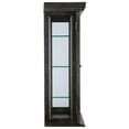 thumbnail image 5 of Design Toscano Country Tuscan Hardwood Wall Curio Cabinet: Ebony Black Finish, 5 of 5