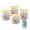 Cross Daisy Flower Rose, variant on Kuiaobaty 4 Packs Flickering Flameless LED Battery Candles Jesus Cross Wings Pattern Waterproof Pillar Fake Candles with Colored Light Remote for Wedding Beach Party Decor