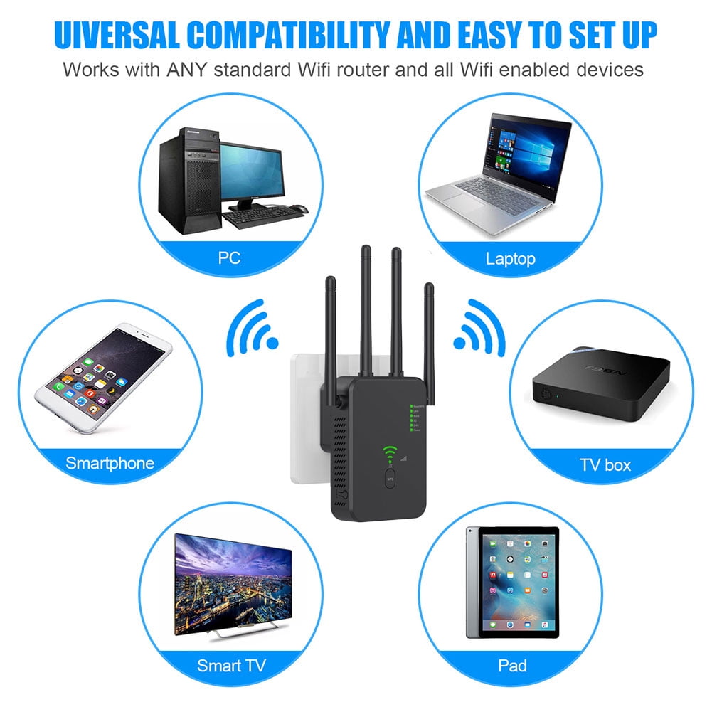 Repetidor De Wifi Repetidor WiFi Amplificador de senal Amplia cobertura WiFi Range Extender Blanco Reino Unido Bodega Aurrera en linea