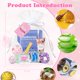 thumbnail image 3 of Kit de fiesta de spa Beauty Bar de 132 piezas con mascarillas faciales y labiales, 3 of 7