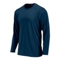thumbnail image 2 of Paragon Aruba Extreme Performance Long Sleeve T-Shirt, Navy - S, 2 of 3