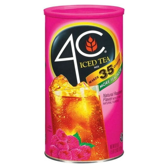 4C Iced Tea Mix Raspberry 35 qt. (Pack of 2)
