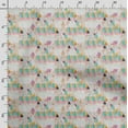 thumbnail image 6 of Soimoi Geometrical Printed,Cuddle Minky Fabric, Sewing Fabric by The Yard 56 Inch Wide,Decorative Plush Soft Fabric, Baby Garments, Toys and Blankets, Multicolor, 6 of 6