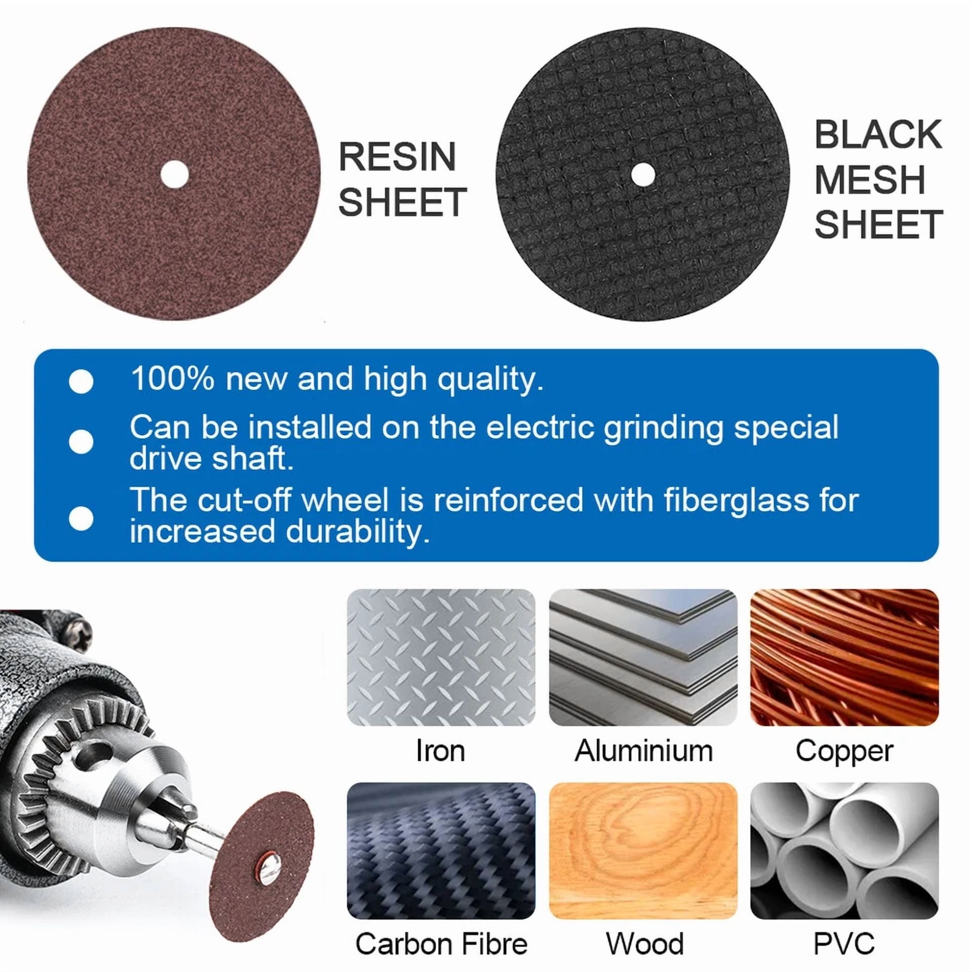 CRESTIN- 186Pcs Grinding Sanding Polishing Set Rotary Tool Accessories Kit For Dremel