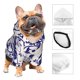 thumbnail image 3 of Balery Blue And White Porcelain Pattern Sudadera con Capucha para Perros Pequeños – Ropa para Mascotas, Disfraz para Perros y Gatos, Ideal para Fiestas y Cosplay-Small, 3 of 7