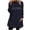 Navy, variant on WREESH Womens Fashion Sweatshirt Fuzzy Fleece Crewneck Sweatshirt Print Pullover Plus Size Long Sleeve Tops Round- Neck And Winter Loose Pocket Warm Blouse Tops Olive Green