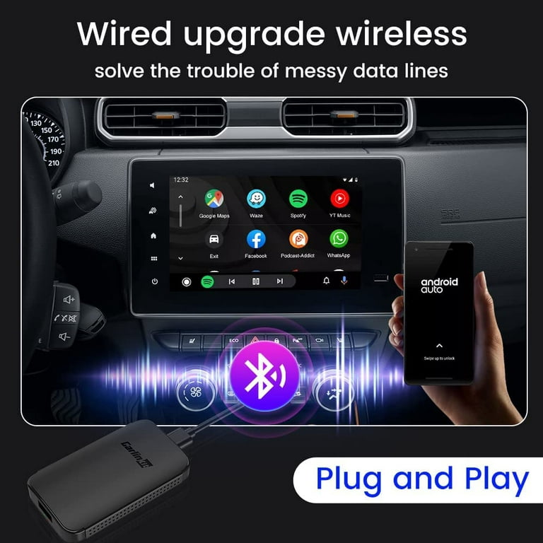 Carlinkit A2A Android Auto Wireless Adapter For Wired Factory
