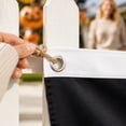 thumbnail image 5 of Halloween Outdoor Hanging Decorations 36X18 Inch Half Fan Flag Spooky Pumpkin Design for Yard Porch Party Home Halloween Decor 1 Pack, 5 of 5