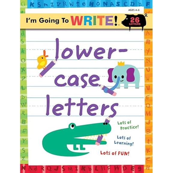 Pre-Owned I'm Going to Write Workbook: Lowercase Letters (I'm Going to Read Series), 9781402750557, 1402750552, Paperback, Workbook edition