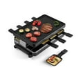 thumbnail image 1 of Swissmar Classic Electric Grill , 8 Non Stick Raclette Dishes , 8 Heat Resistant Spatulas, Cast Iron, 1 of 20