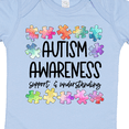 thumbnail image 4 of Inktastic Autism Awareness Support and Understanding Puzzle Pieces Boys or Girls Baby Bodysuit, 4 of 5