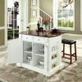 thumbnail image 4 of Crosley Furniture Coventry Drop Leaf Top Kitchen Island with Stools, 4 of 14