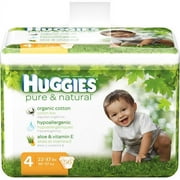 Huggies Pure & Natural Big Pack Sz4 56ct